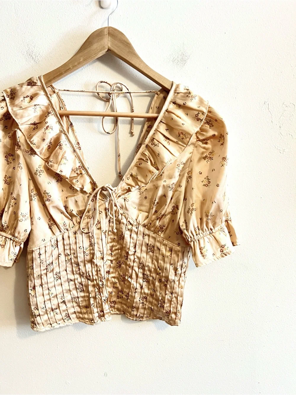 Free People Isabella Silky Blouse